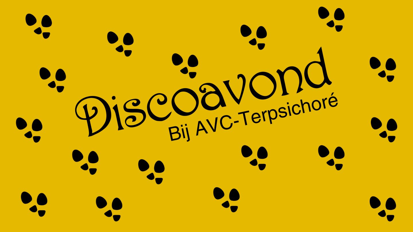 Discoavond (maandag 7 april)