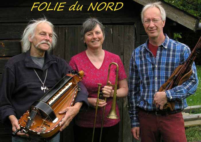 Balfolk met Trio Folie du Nord op de zondagmiddag in Enkhuizen