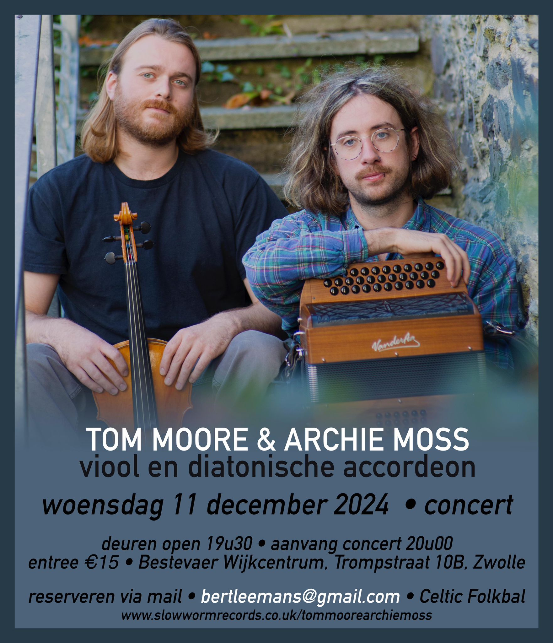 Concert & bal - Archie Moss & Tom Moore