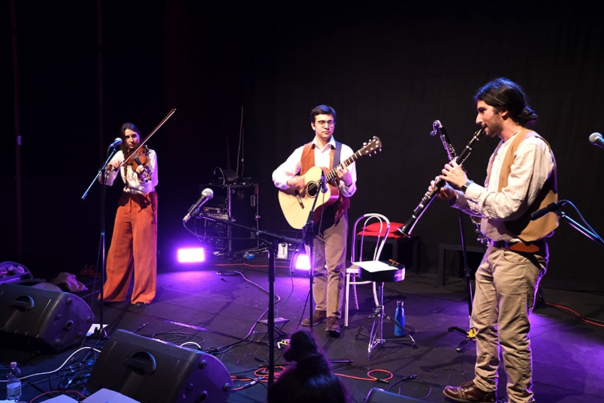 Balfolk concert door Trio Boccadoro